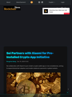Sei Partners with Xiaomi for Pre-Installed Crypto App Initiative - Blockchain.News