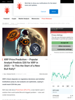 XRP Price Prediction - Popular Analyst Predicts $30 for XRP in 2025 - Is This the Start of a New Bull Rally? - NullTX