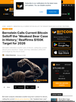 Analyst Calls Bitcoin Bear Case 'Weak', Keeps $150K Target