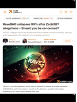 RaveDAO collapses 90% after ZachXBT allegations – Should you be concerned? - AMBCrypto