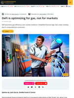 DeFi Is Optimizing For gas, Not For Markets