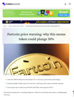 Fartcoin faces sharp decline risk as traders eye 50% drop