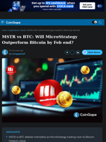 MSTR vs BTC: Will MicroStrategy Outperform Bitcoin by Feb End?