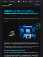 NVIDIA Unveils AI Model CorrDiff to Enhance Weather Forecasting Efficiency - Blockchain.News