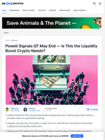 Will the Fed Restart QE? What That Could Mean for Bitcoin