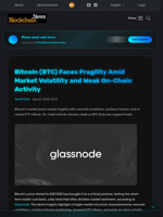 Bitcoin (BTC) Faces Fragility Amid Market Volatility and Weak On-Chain Activity - Blockchain.News