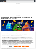 Big Crypto Moves From Wisconsin and Massachusetts as Traders Watch PEPENODE Closely