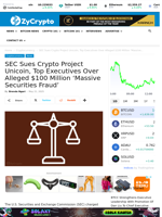 SEC Sues Crypto Project Unicoin, Top Executives Over Alleged $100 Million ‘Massive Securities Fraud’ ⋆ ZyCrypto