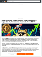 Dogecoin (DOGE) Price Prediction: Dogecoin Holds $0.23 Support as $0.31 Resistance Tests Path Toward $0.38 - Brave New Coin