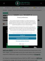 XRP News: XRPTurbo ($XRT) Surges 180% In 30 Days As XRPL’s DeFi Launchpad Prepares First IDO Launch