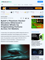 Bybit’s Phantom Hacker Becomes Ethereum’s Shadow Whale by Fragmenting Fortune Across 54 Wallets – Crypto News Bitcoin News