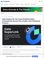 Gate Unveils SuperLink: Bridging Fiat, Crypto, and TradFi