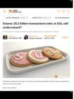 Solana: 25.3 billion transactions later, is SOL still undervalued? - AMBCrypto