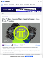 Will PI Price Fall Below Its All-Time Low?