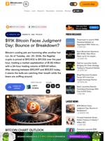 $91K Bitcoin Faces Judgment Day: Bounce or Breakdown? – Markets and Prices Bitcoin News