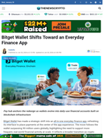 Bitget Wallet Shifts Toward an Everyday Finance App - TheNewsCrypto