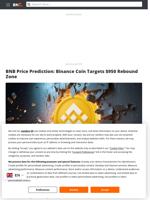 BNB Price Prediction: Binance Coin Targets $950 Rebound Zone - Brave New Coin