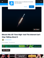 Bitcoin Hits All-Time High—And the Internet Can’t Stop Talking About It