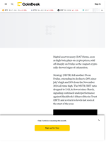 Crypto Treasury News: MSTR, BMNR, SBET Plunge as BTC, ETH, SOL Rally Cools