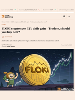 Floki Inu (FLOKI) soars 32%, Will the rally continue?