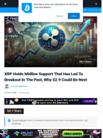 XRP Holds Midline Support That Has Led To Breakout In The Past, Why $2.9 Could Be Next | Bitcoinist.com