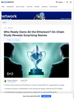 Top Ethereum Holders 2026: These Names Will Shock You