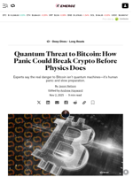 Quantum Threat to Bitcoin: How Panic Could Break Crypto Before Physics Does - Decrypt