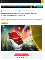 OpenClaw Bans Bitcoin and Crypto Mentions on Discord After Fake Token Scare