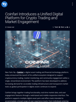 Coinfari Introduces a Unified Digital Platform for Crypto Trading and Market Engagement | Visionary Financial