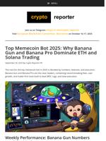 Top Memecoin Bot 2025: Why Banana Gun and Banana Pro Dominate ETH and Solana Trading