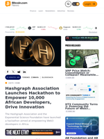 Hashgraph Association Launches Hackathon to Empower 10,000 African Developers, Drive Innovation – Blockchain Bitcoin News