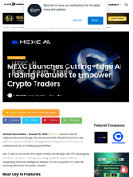 MEXC Launches Cutting-Edge AI Trading Features to Empower Crypto Traders | Live Bitcoin News