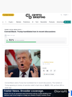 Conrad Black: Trump humiliated Iran in recent discussions