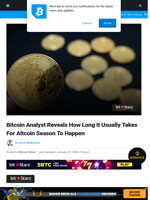 Bitcoin Analyst Reveals How Long It Usually Takes For Altcoin Season To Happen | Bitcoinist.com