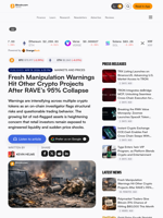 Fresh Manipulation Warnings Hit Other Crypto Projects After RAVE’s 95% Collapse
