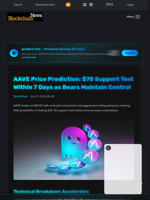 AAVE Price Prediction: $75 Support Test Within 7 Days as Bears Maintain Control - Blockchain.News