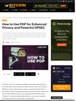How To Use PGP For Enhanced Privacy And Powerful OPSEC