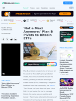 'Not a Maxi Anymore:' Plan B Pivots to Bitcoin ETFs – News Bytes Bitcoin News