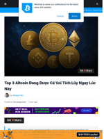 Top 3 Altcoin Cá Voi Đang Tích Lũy Năm 2025 – Bitcoin Hyper, AAVE & UNI