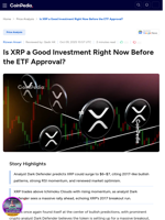 Is XRP a Good Investment Right Now Before the ETF Approval?
