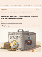 Ethereum - How an 8% supply squeeze is pushing ETH towards price discovery - AMBCrypto