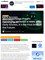 Zero Knowledge Proof’s Upcoming Whitelist Is More Than Early Access, It’s the First Draft of the Future | Live Bitcoin News