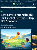 Best Crypto Sportsbooks for Cricket Betting — Top IPL Markets - Crypto Daily