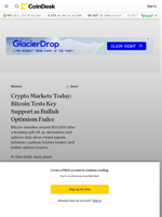 Crypto Markets Today: Bitcoin Holds $111K as Derivatives Market Flashes Mixed Signals