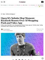 OpenAI’s 'Infinite Slop' Moment: Backlash Mounts Over AI Shopping Push and Video App - Decrypt
