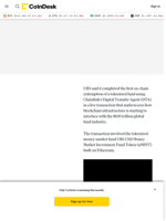 UBS, Chainlink Execute First Onchain Tokenized Fund Redemption in $100T Market