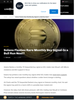 Solana Buy Signal Sparks Bull Run Speculation Ahead