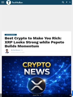 Best Crypto to Make You Rich: XRP Looks Strong while Pepeto Builds Momentum - TechBullion