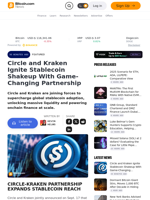 Circle and Kraken Ignite Stablecoin Shakeup With Game-Changing Partnership – Featured Bitcoin News