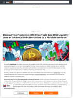 Bitcoin Price Prediction: BTC Price Tests Sub-$94K Liquidity Zone as Technical Indicators Point to a Possible Rebound - Brave New Coin